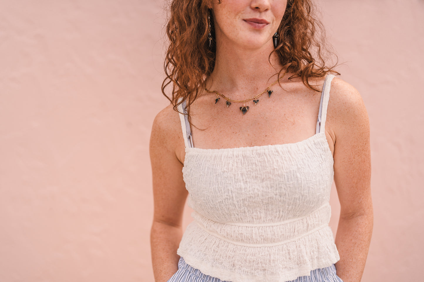 Amara | Waterproof Shark Tooth Jewelry -- Always Augustine