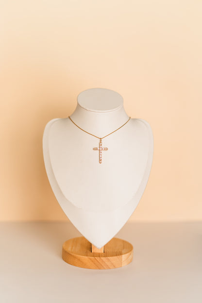 Cassandra | Waterproof Cross Necklace