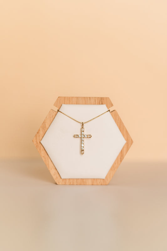 Cassandra | Waterproof Cross Necklace