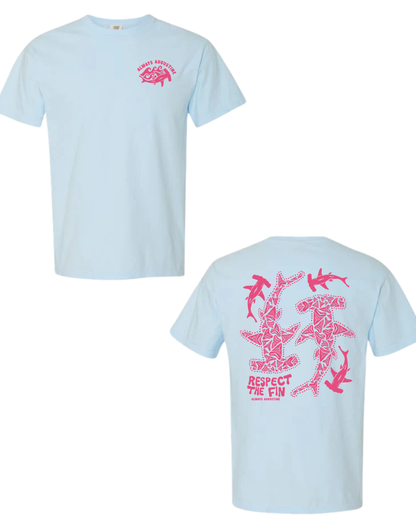 Respect the Fin | Auggie Apparel - Beach Tee