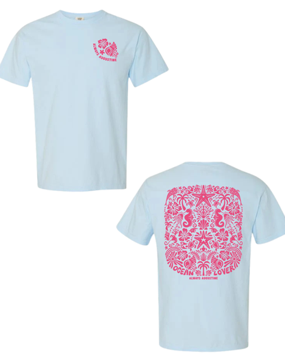 Ocean Lover | Auggie Apparel - Beach Tee