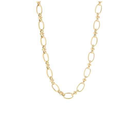 Create Your Own Circle Chain Charm Necklace - Waterproof