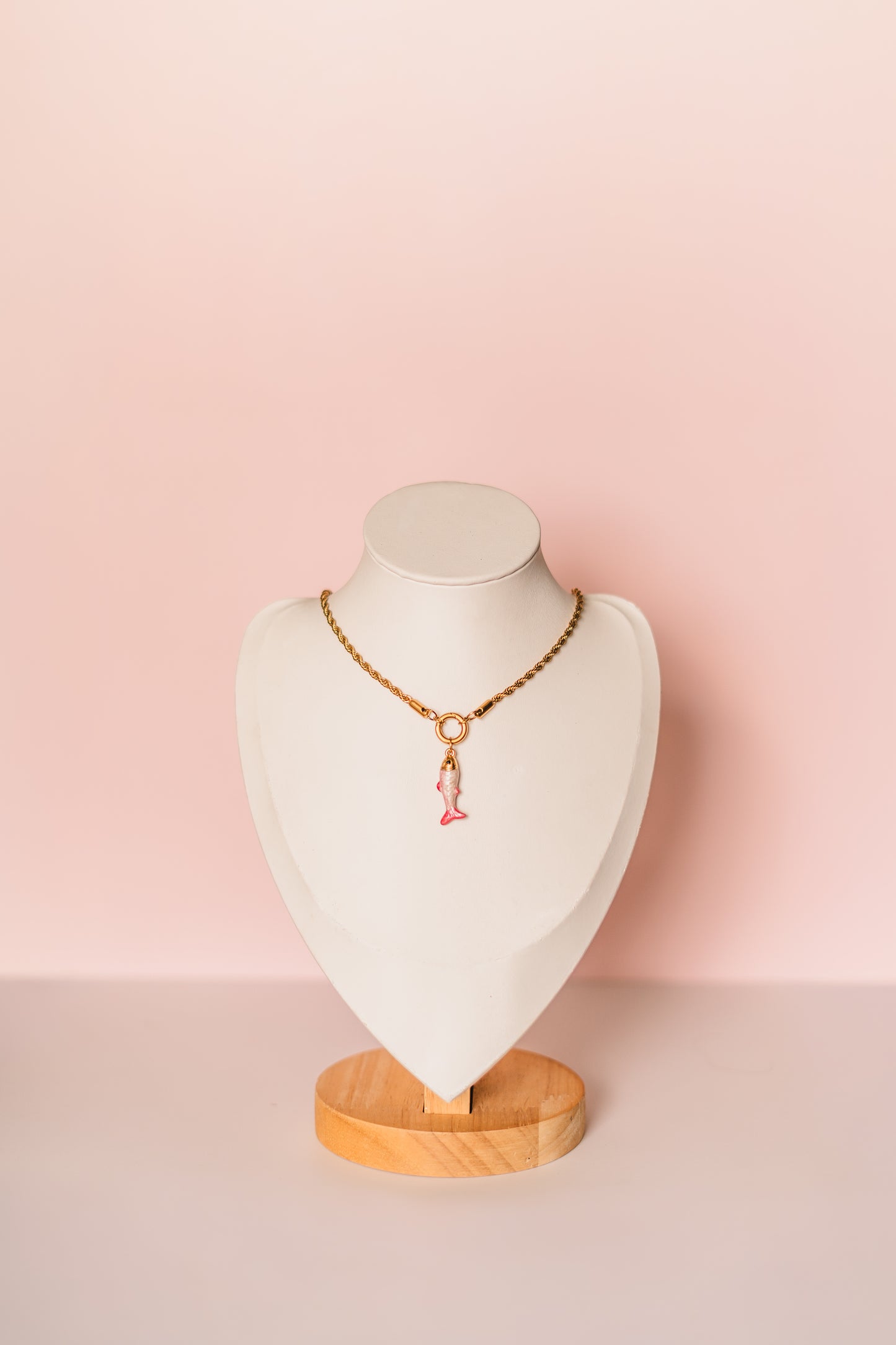 Finley | Charm Keeper Fish Necklace - Create Your Sunshine