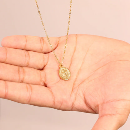 Ellen | Waterproof Cross Pendant Necklace