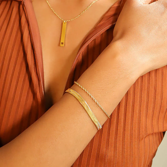 Reese | Waterproof Rope Chain Bracelet