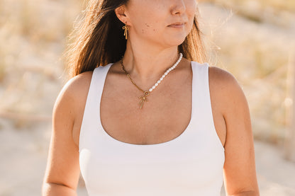 Ava | Waterproof Bow Dangle Earrings