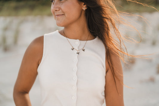 Charlotte | Waterproof Shark Tooth Necklace