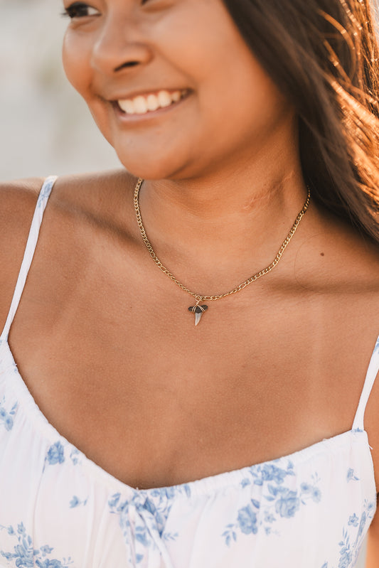 Haven | Waterproof Shark Tooth Necklace